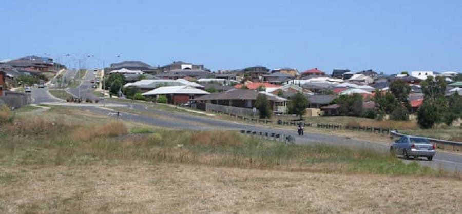 Land and surrounding development in the Waurn Ponds area
