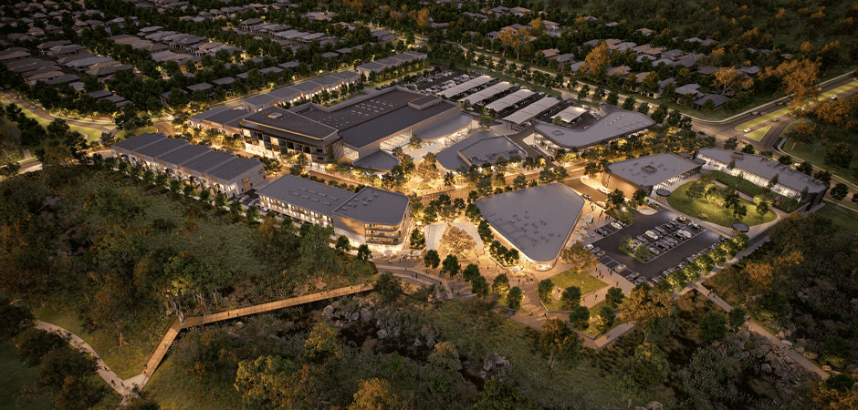 Architectural rendering of the Whiterock Estate masterplanned community